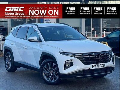 White Used 2022 Hyundai Tucson Premium SUV | £18,880 (Fair price)