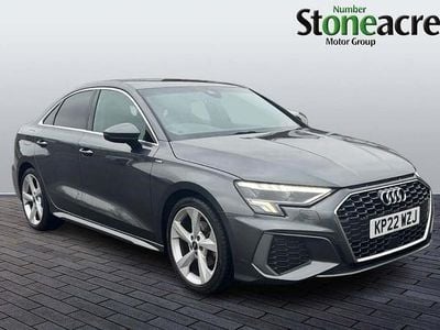 Used Audi A3 S-Line 150 HP (110 kW) 2022 Grey Sedan