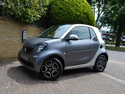 Used Smart ForTwo Coupé Premium 90 HP (66 kW) 2018 Silver Coupe