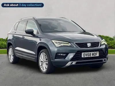 Used Seat Ateca XCELLENCE 150 HP (110 kW) 2018 Grey SUV