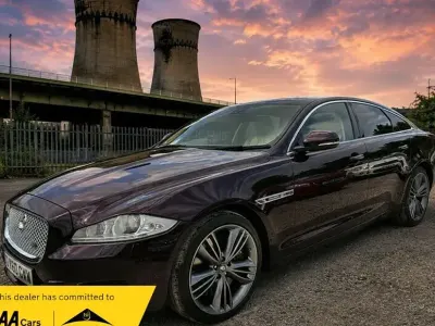 Used Jaguar XJ Supercharged 510 HP (375 kW) 2010 Red Sedan