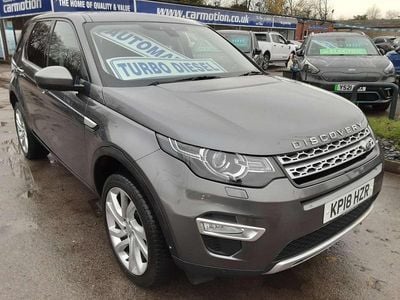 Grey Used 2018 Land Rover Discovery Sport HSE Luxury SUV | £8,711 (Fair price)