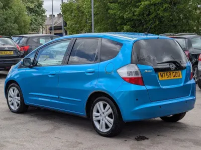 Used Honda Jazz EX 100 HP (73 kW) 2009 Blue Hatchback