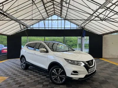 Gebraucht Nissan Qashqai N-Connecta 160 PS (117 kW) 2020 Weiß SUV