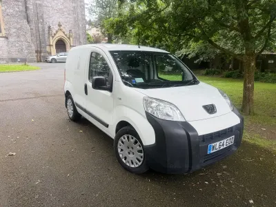 Used Peugeot Bipper 75 HP (55 kW) 2015 White MPV