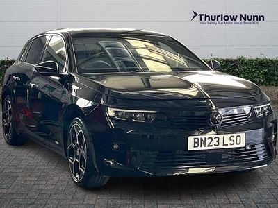 Used Vauxhall Astra Ultimate 130 HP (95 kW) 2023 Black Hatchback
