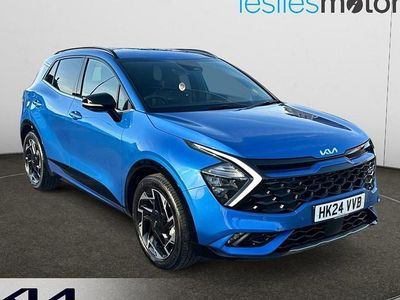 Used Kia Sportage GT-Line 157 HP (115 kW) 2024 Blue SUV