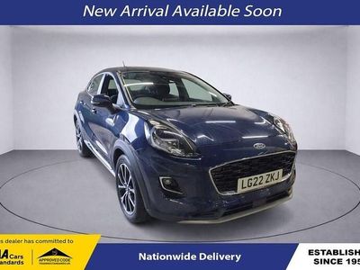 Used Ford Puma Titanium 125 HP (91 kW) 2022 Blue SUV