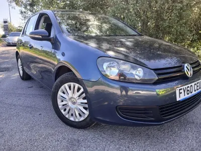 Used VW Golf VI S 2010 Blue Hatchback