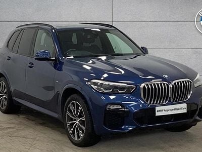 Used BMW X5 M Sport 286 HP (210 kW) 2021 Blue SUV