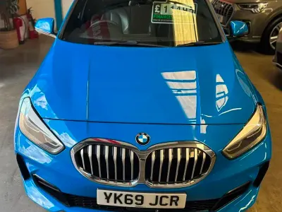 Used BMW 118 M Sport 2020 Blue Hatchback