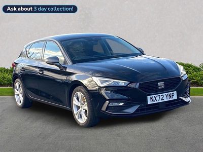 Black Used 2022 Seat Leon FR Hatchback | £15,662 (Fair price)