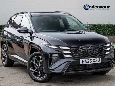 Używany Hyundai Tucson N Line 215 KM (158 kW) 2025 Czarny SUV