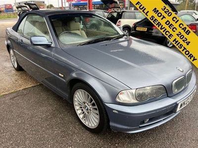 used BMW 320 Cabriolet 2.2 320CI 2d 168 BHP *CONVERTIBLE*