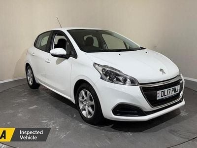 White Used 2017 Peugeot 208 Active Hatchback | £4,650 (Fair price)
