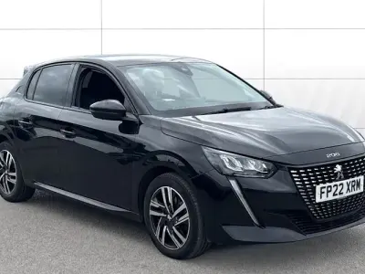 Usado Peugeot 208 Allure Premium 102 HP (75 kW) 2022 Preto Citadino