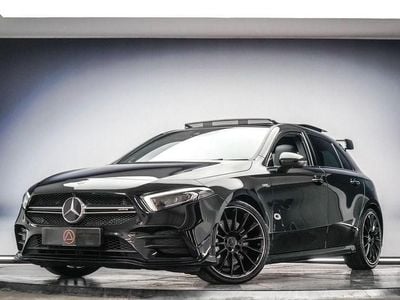 Black Used 2021 Mercedes A35 AMG Premium Plus Hatchback | £26,890 (Fair price)