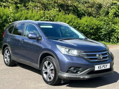 Usado Honda CR-V SR 155 CV (114 kW) 2014 Azul SUV