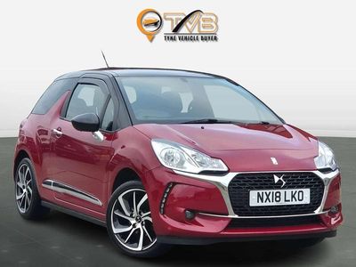 Red Used 2018 DS Automobiles DS3 Connected Chic Hatchback | £7,995 (Fair price)