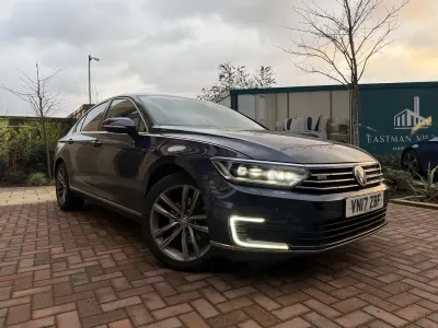 Used VW Passat GTE 218 HP (160 kW) 2017 Blue Sedan