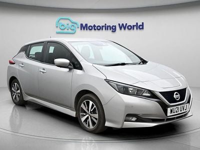 Used Nissan Leaf Acenta 110 kW (150 HP) 2021 Silver Hatchback