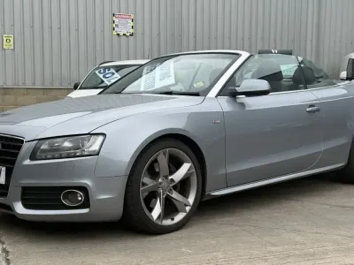 Used Audi A5 Cabriolet S-Line 2009 Silver Cabriolet