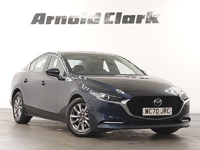 Blue Used 2020 Mazda 3 Sedan | £12,998 (Good price)