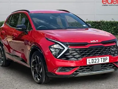 Used Kia Sportage GT-Line 150 HP (110 kW) 2023 Red SUV