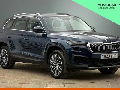 Used Skoda Kodiaq SE L Executive 150 HP (110 kW) 2023 Blue SUV
