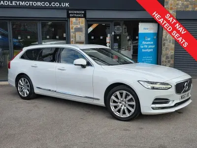 Used Volvo V90 Inscription 190 HP (139 kW) 2017 White Estate
