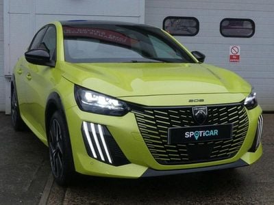 Nouă Peugeot e-208 GT 114 kW (156 CP) 2025 Galben Hatchback