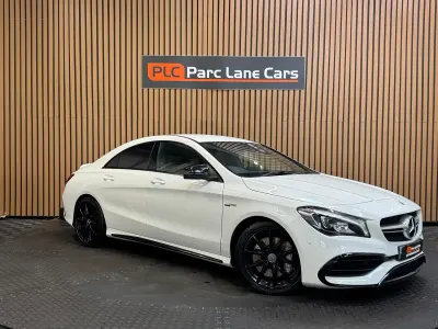 Used Mercedes CLA45 AMG AMG 2018 White Sedan
