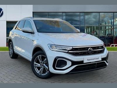 Used VW T-Roc R-line 150 HP (110 kW) 2025 White SUV
