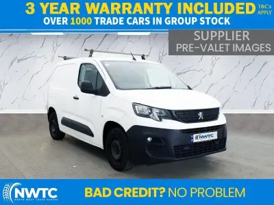Used Peugeot Partner 131 HP (96 kW) 2020 White MPV