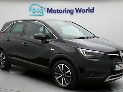Used Vauxhall Crossland X Elite 102 HP (75 kW) 2020 Black SUV