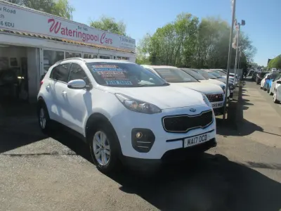 Begagnad Kia Sportage 130 HK (95 kW) 2017 Vit SUV