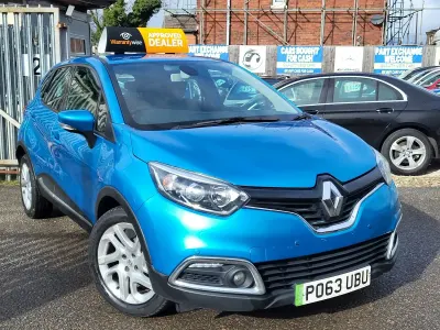 Used Renault Captur Dynamique 90 HP (66 kW) 2013 Blue SUV