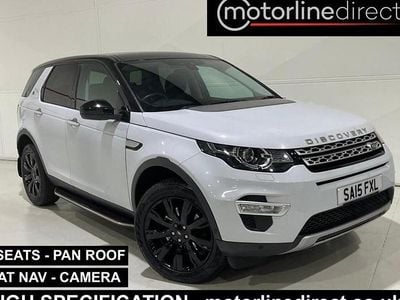 White Used 2015 Land Rover Discovery Sport HSE Luxury SUV | £15,445 (Fair price)