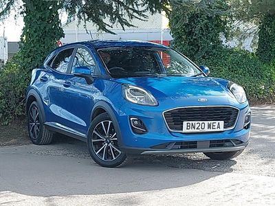 Used Ford Puma Titanium 125 HP (91 kW) 2020 Blue SUV