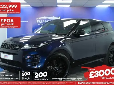 Używany Land Rover Range Rover evoque SE Dynamic 200 KM (147 kW) 2021 Niebieski SUV