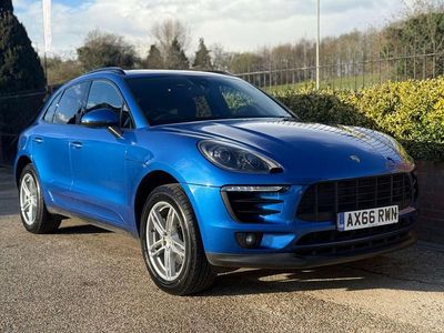 Used Porsche Macan 252 HP (185 kW) 2016 Blue SUV