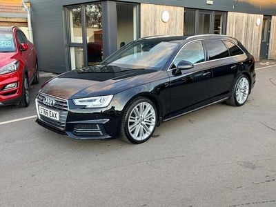 Used Audi A4 S-Line 218 HP (160 kW) 2016 Black Estate