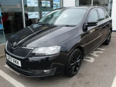Usado Skoda Rapid Sport 2017 Preto Citadino