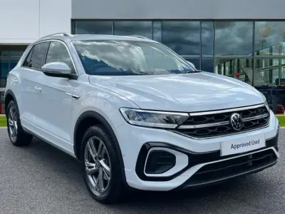 Used VW T-Roc R-line 150 HP (110 kW) 2024 Pure white SUV