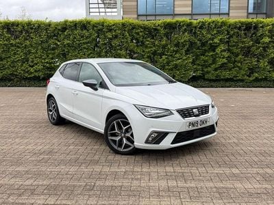 Used Seat Ibiza XCELLENCE Lux 115 HP (84 kW) 2019 White Hatchback