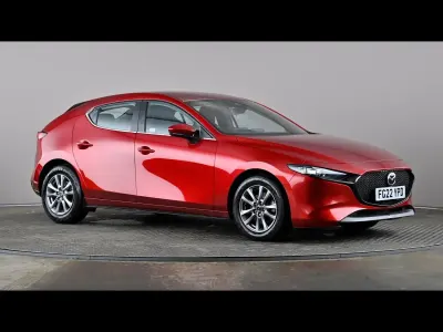 Used Mazda 3 2022 Red Hatchback