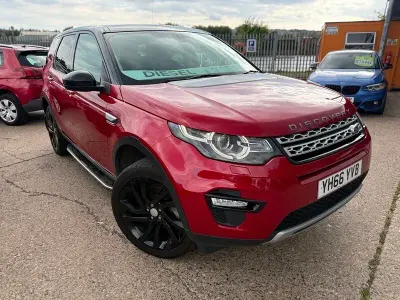 Used Land Rover Discovery Sport HSE 180 HP (132 kW) 2016 Red SUV