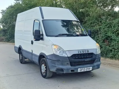 Used Iveco Daily 106 HP (77 kW) 2013 White Van