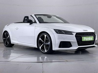Used Audi TT Black Edition 2017 White Cabriolet
