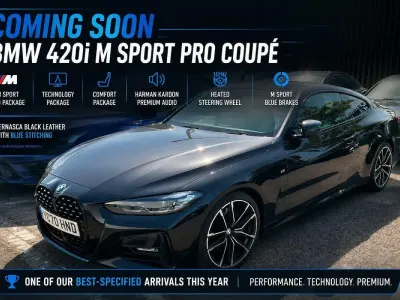 Used BMW 430 M Sport 254 HP (186 kW) 2020 Black Coupe